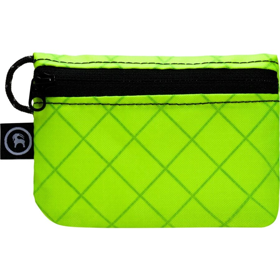 (取寄) バックカントリー X エッセンシャリスト ミニ ジップ ポーチ Backcountry x Flowfold Essentialist Mini Zip Pouch Lime