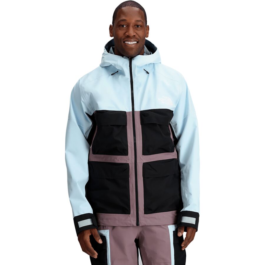 () m[XtFCX Y hOC WPbg - Y The North Face men Dragline Jacket - Men's Icecap Blue/Fawn Grey