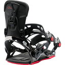 (取寄) グヌー フリーダム スノーボード バインディング - 2024 Gnu Freedom Snowboard Binding - 2024 Black