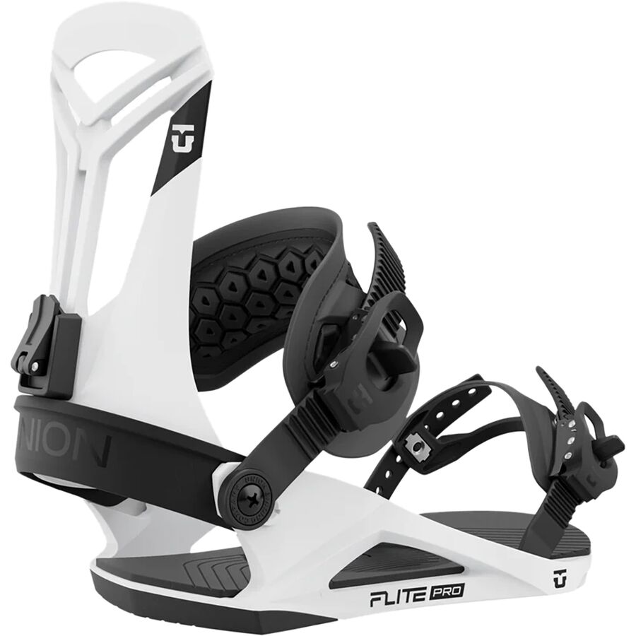 (取寄) ユニオン フライト プロ スノーボード バインディング - 2024 Union Flite Pro Snowboard Binding - 2024 White