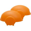 (取寄) ステディラック エンド キャップス - 2-パック Steadyrack End Caps - 2-Pack Orange