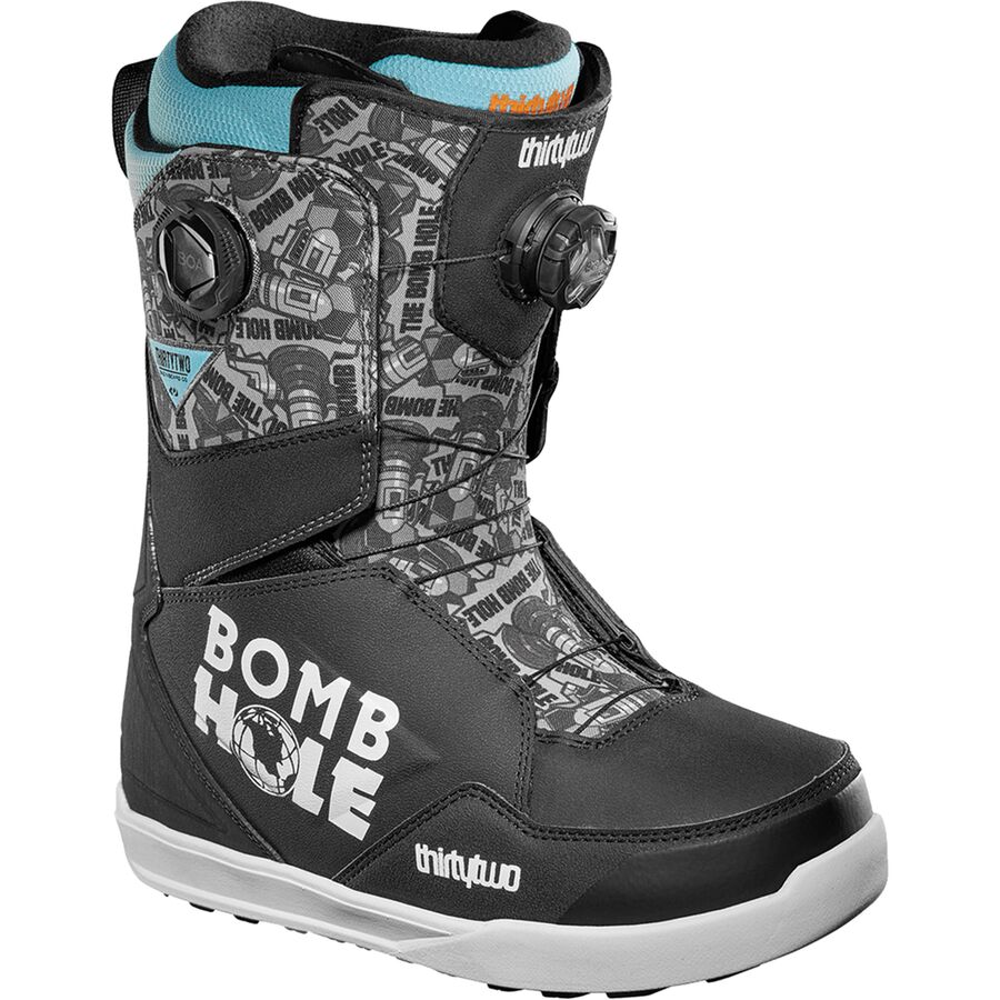 () ƥġ  å ֥ ܥ ܥ ۡ Ρܡ ֡ - 2024 -  ThirtyTwo men Lashed Double BOA Bomb Hole Snowboard Boots - 2024 - Men's Black/White