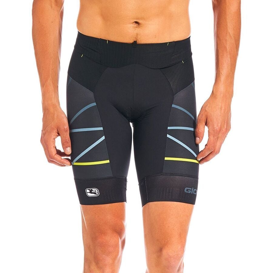 (取寄) ジョルダーナ メンズ FR-C プロ トライ ショート - メンズ Giordana men FR-C Pro TRI Short - Men's Lime Punch/Black