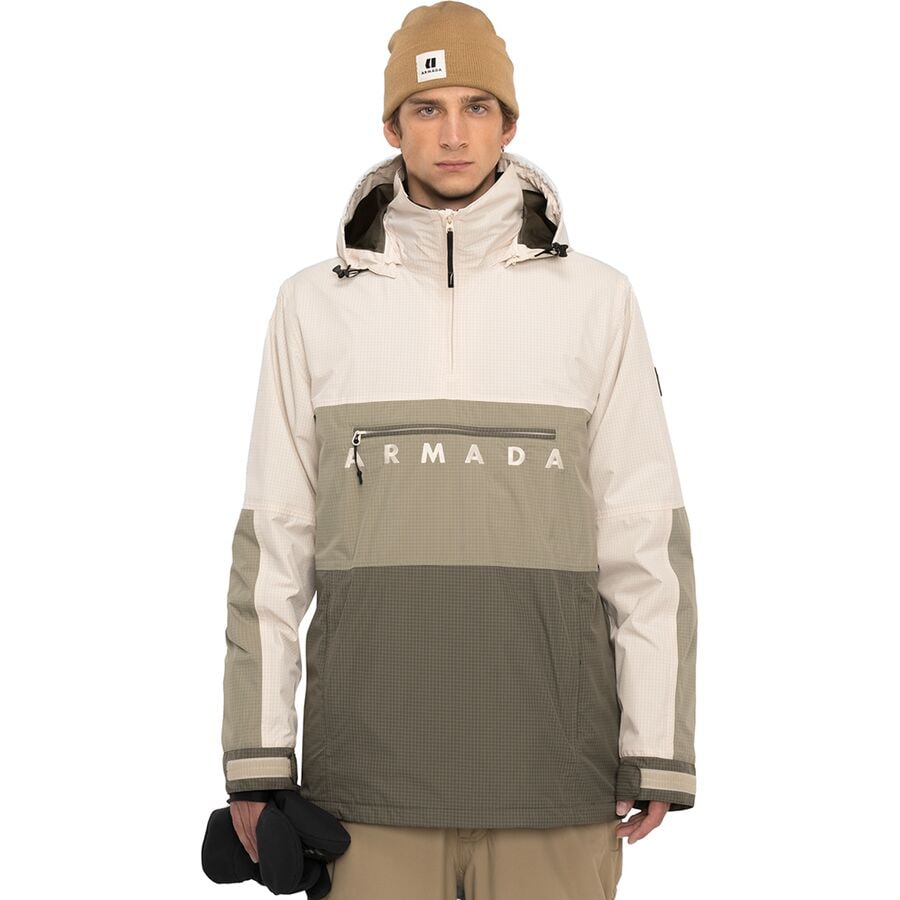 () A}_ Y \[Yx[ 2l AmbN - Y Armada men Salisbury 2L Anorak - Men's Natural