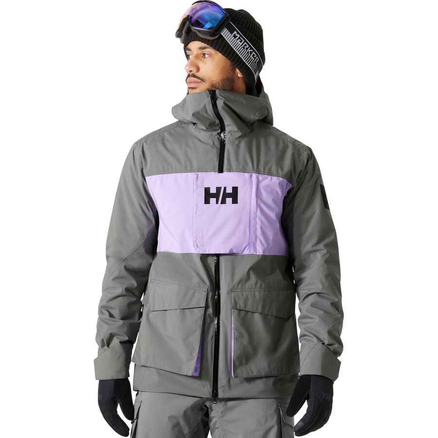 () إ꡼ϥ󥻥   D 󥵥졼ƥå 㥱å -  Helly Hansen men Ullr D Insulated Jacket - Men's Concrete