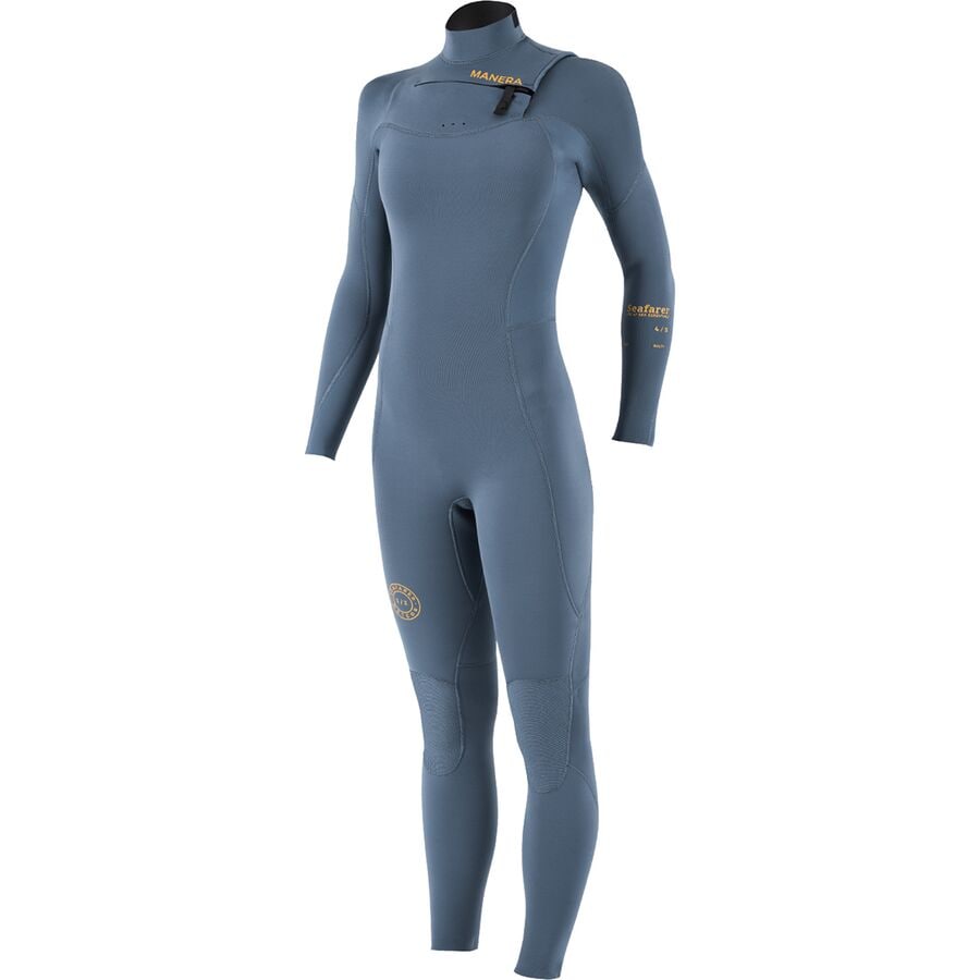 () ޥͥ ǥ ե顼 FZ 4/3mm åȥ -  Manera women Seafarer FZ 4/3mm Wetsuit - Women's Pewter