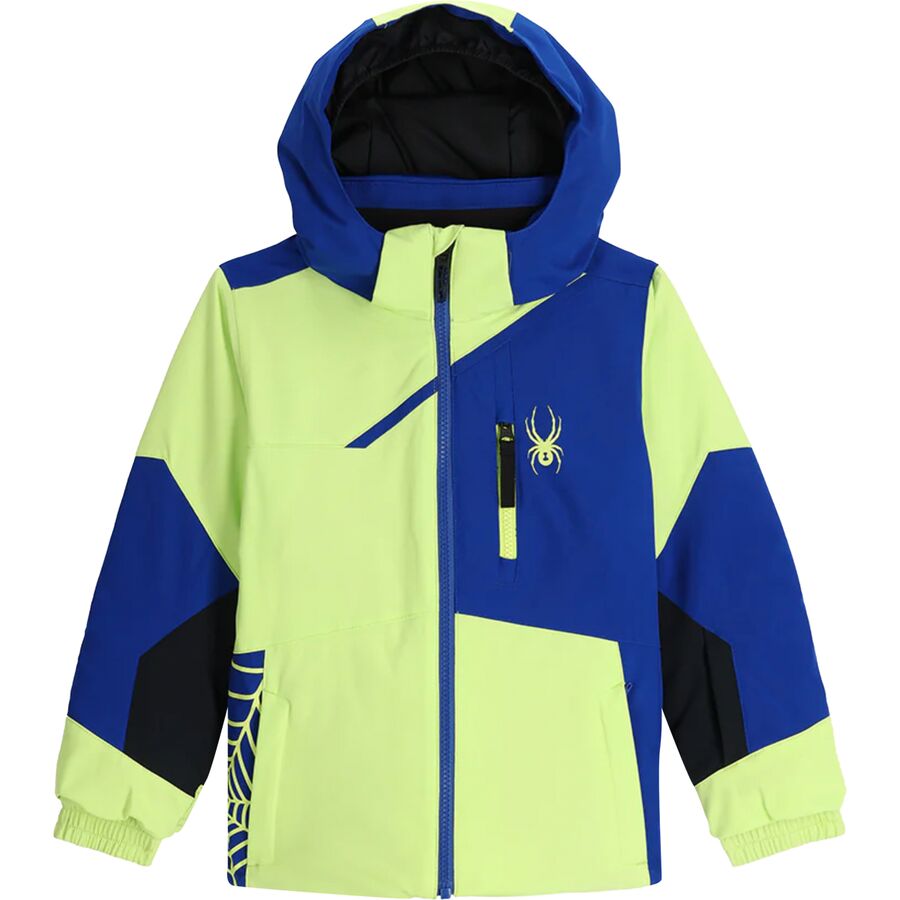 () XpC_[ gh[ `W[ WPbg - gbh[ Spyder toddler Challenger Jacket - Toddlers' Lime Ice