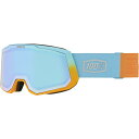 () 100% Xm[Ntg Xl S[O 100% Snowcraft XL Goggle Infidel/Mirror Silver Flash