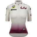 (取寄) サンティーニ レディース TDF ファム アベク ズイフト ベスト ヤング ライダー ジャージ - ウィメンズ Santini women TDF Femme Avec Zwift Best Young Rider Jersey - Women's Bianco(4)