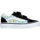 (取寄) バンズ スニーカー キッズ オールドスクール V シューズ 大きいサイズ Vans kids Old Skool V Shoe Black/Multi