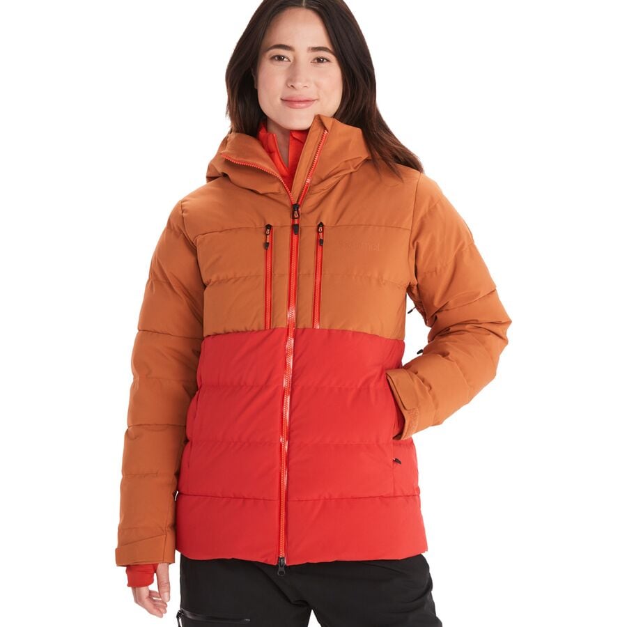 () }[bg fB[X XOVbg _E WPbg - EBY Marmot women Slingshot Down Jacket - Women's Copper/Cairo