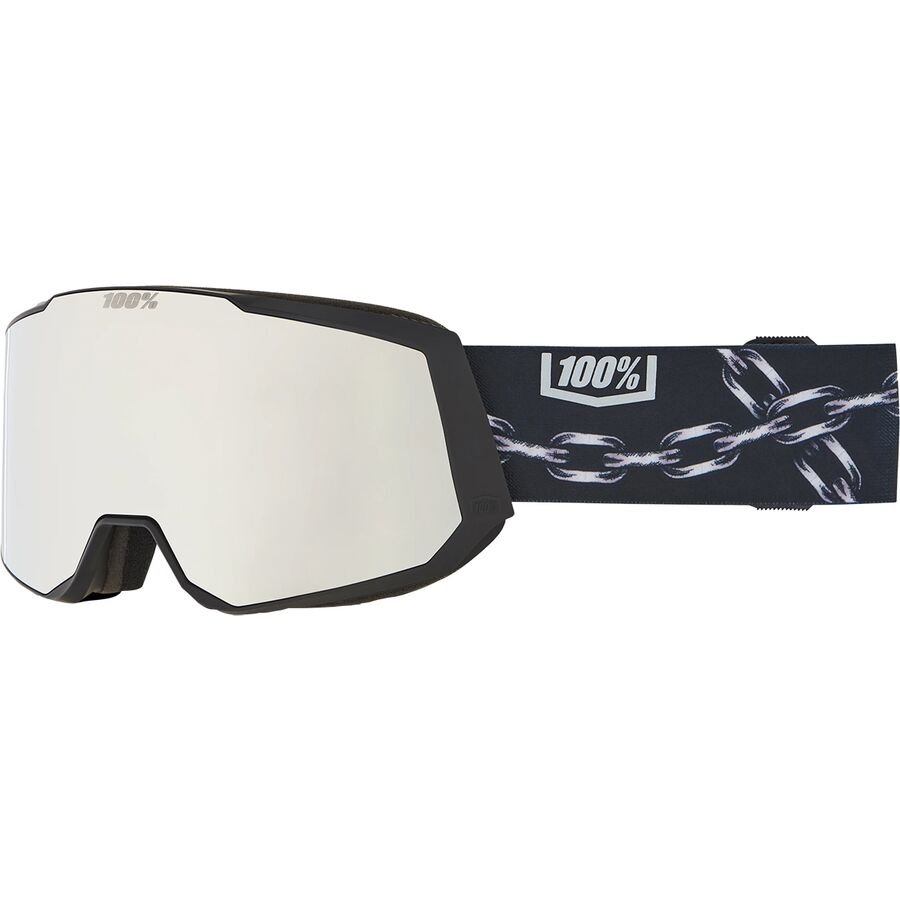 () 100% Ρե Xl  100% Snowcraft XL Goggle Nico Porteous/Mirror Silver