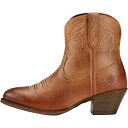 (取寄) アリアット レディース ダーリン ウェスタン ブーティ - ウィメンズ Ariat women Darlin Western Bootie - Women's Burnt Sugar