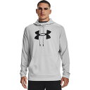 (取寄) アンダーアーマー メンズ アーマー フリース ビッグ ロゴ エイチディー プルオーバー パーカー Under Armour men Armour Fleece Big Logo HD Pullover Hoodie - Men's Halo Gray/Black