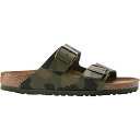 (取寄) ビルケンシュトック レディース アリゾナ リミテッド エディション ナロー サンダル - ウィメンズ Birkenstock women Arizona Limited Edition Narrow Sandal - Women's Desert Soil Khaki Camo Birko-Flor