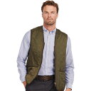 (取寄) バブアー メンズ ポーラーキルト ウェストコート ジップ-イン ライナー ベスト - メンズ Barbour men Polarquilt Waistcoat Zip-In Liner Vest - Men's Olive