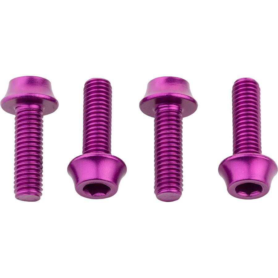 () EtgD[XR|[lc EH[^[ {g P[W {c Wolf Tooth Components Water Bottle Cage Bolts Purple