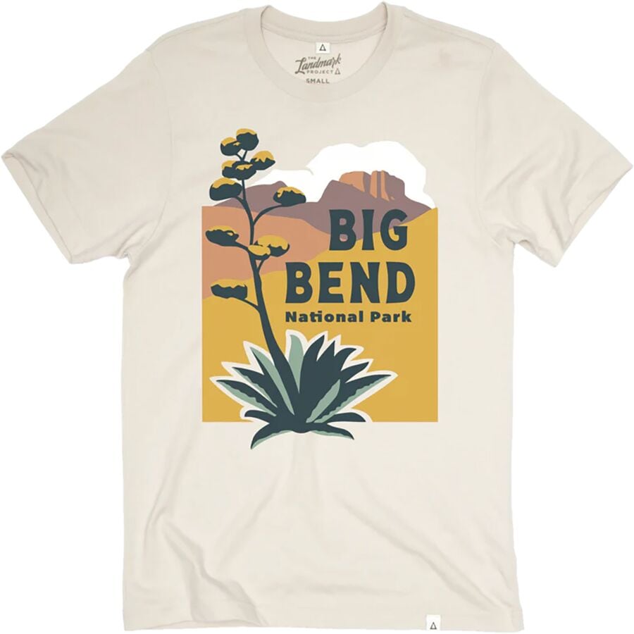 (取寄) ビッグ ベンド ナショナル パーク ショートスリーブ T-シャツ Landmark Project Big Bend National Park Short-Sleeve T-Shirt Duneのサムネイル