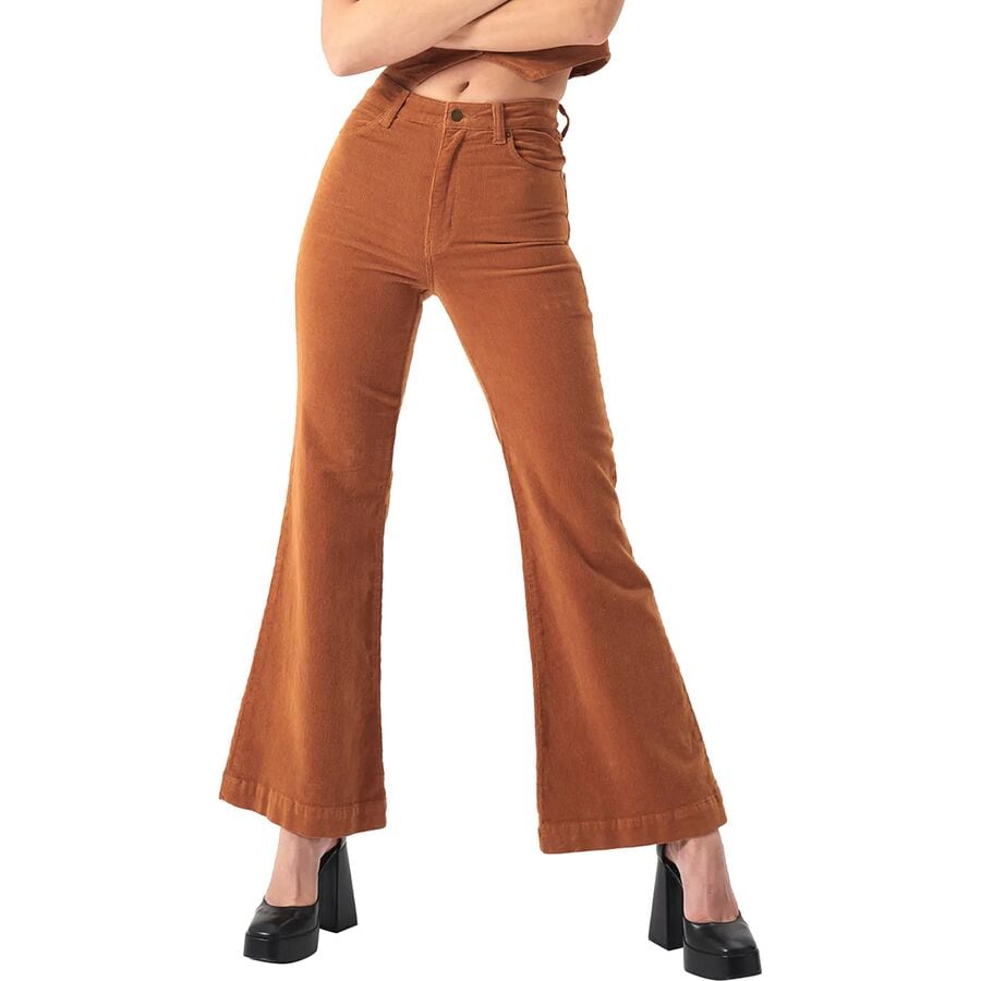 () fB[X tA pc - EBY Rolla's women Eastcoast Flare Pant - Women's Tan Corduroy