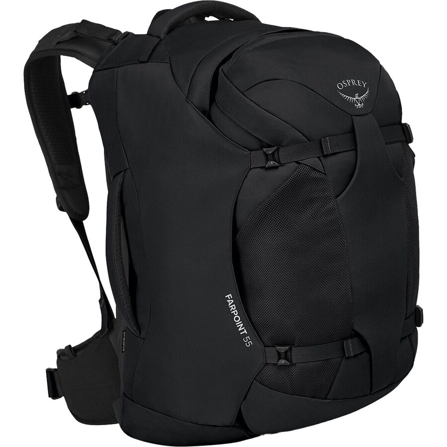 () IXv[pbN t@[|Cg 55L obNpbN Osprey Packs Farpoint 55L Backpack Black