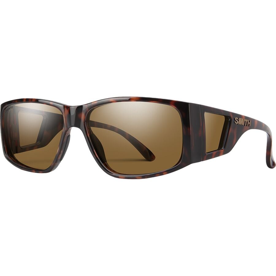 () X~X [ s[N N}|bv TOX Smith Monroe Peak ChromaPop Sunglasses Tortoise/ChromaPop Polarized Brown