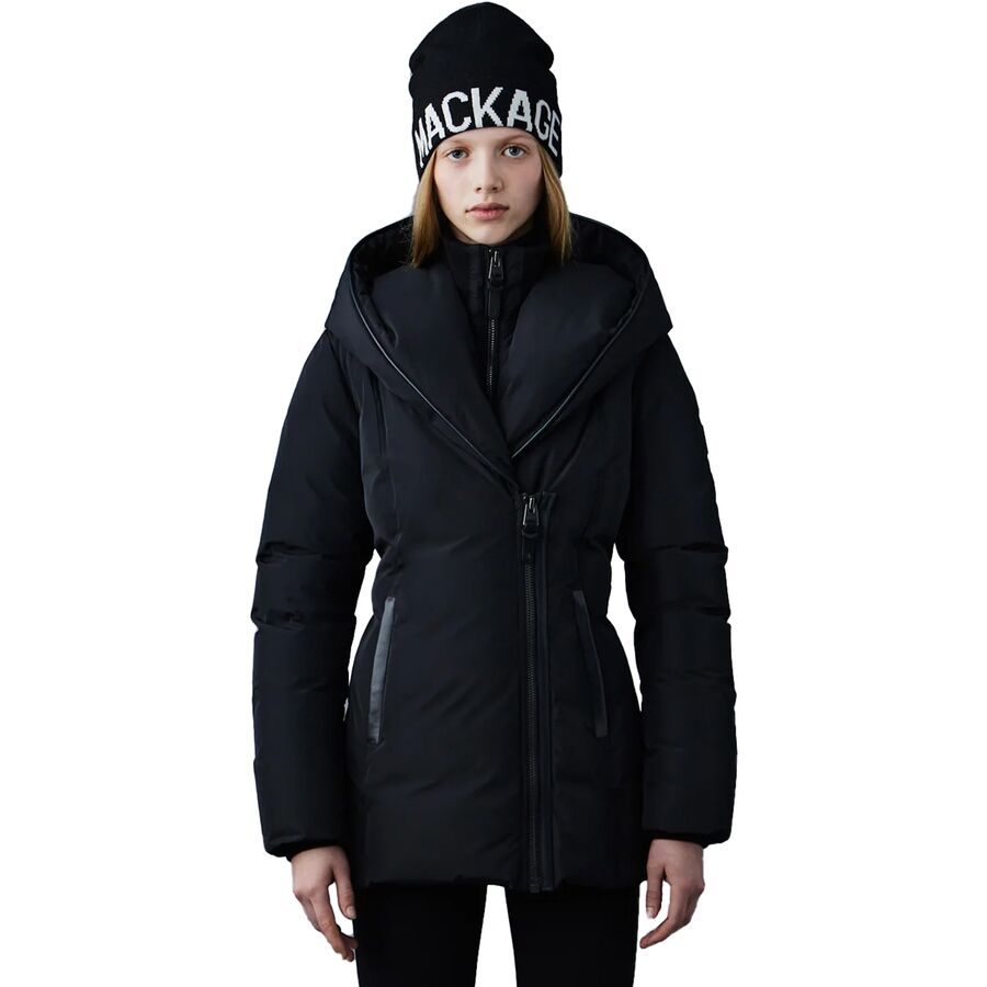 (取寄) マッカージュ レディース アダリ ノー-ファー ダウン ジャケット - ウィメンズ Mackage women Adali No-Fur Down Jacket - Women's Black