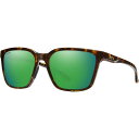 () X~X VEgAEg RA |[CYh TOX Smith Shoutout CORE Polarized Sunglasses Vintage Tort/ChromaPop Glass Polarized Green Mirror