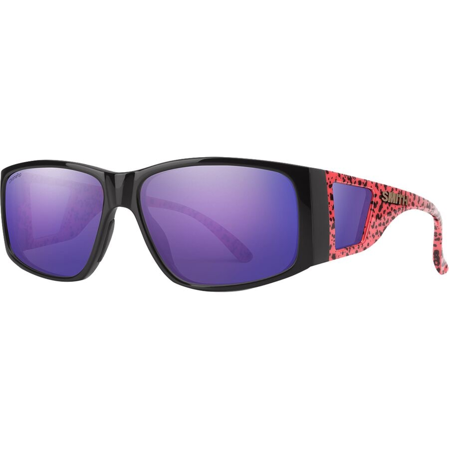 () X~X [ s[N N}|bv TOX Smith Monroe Peak ChromaPop Sunglasses Wild Child/ChromaPop Violet Mirror