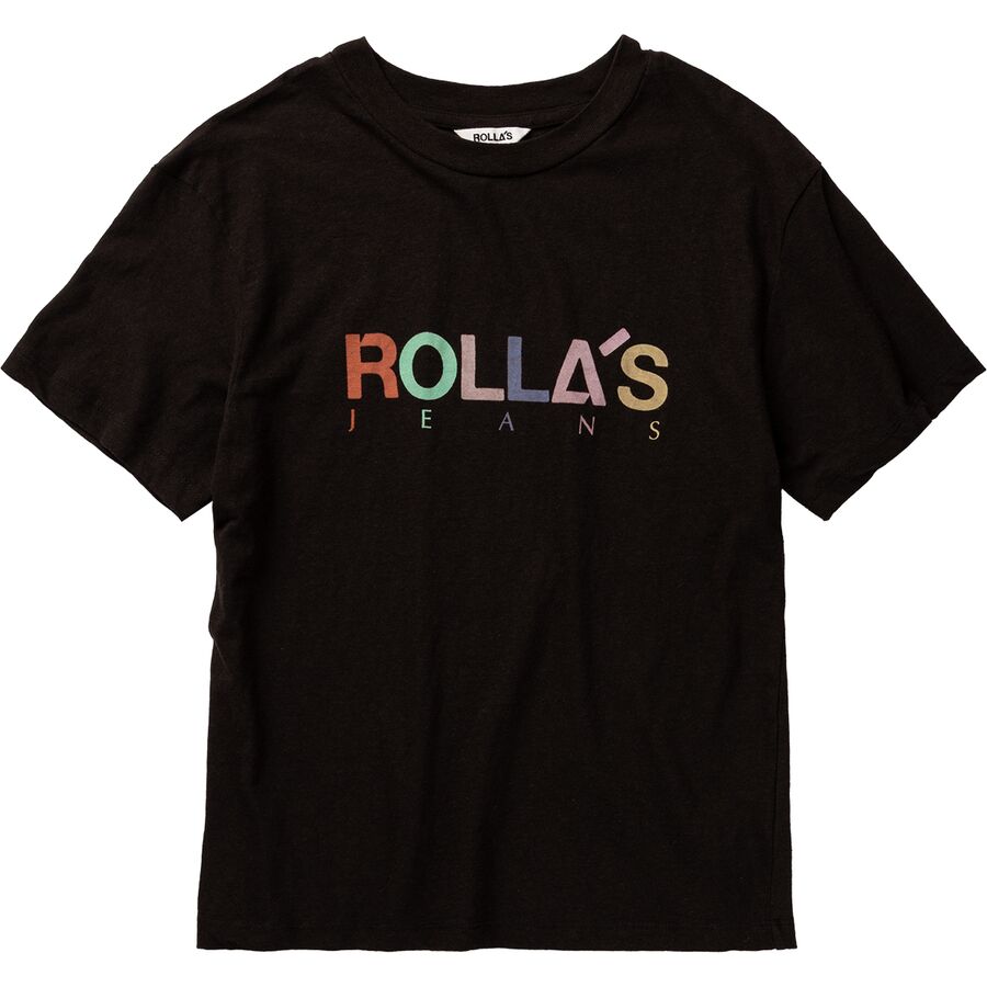 () [X fB[X LfB S g{[C T-Vc - EBY Rolla's women Candy Logo Tomboy T-Shirt - Women's Vintage Black