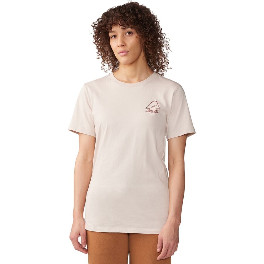 () }Een[hEFA fB[X MHW }Ee V[gX[u Vc - EBY Mountain Hardwear women MHW Mountain Short-Sleeve Shirt - Women's White Sprite