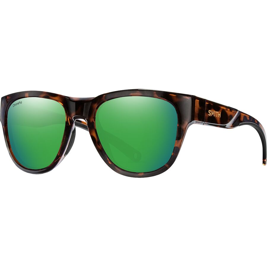 () X~X bNAEFC N}|bv |[CYh TOX Smith Rockaway ChromaPop Polarized Sunglasses Tortoise/ChromaPop Glass Polarized Green Mirror