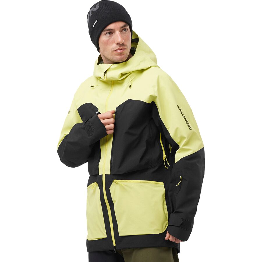 () T Y QST SA-ebNX v WPbg - Y Salomon men QST GORE-TEX Pro Jacket - Men's Deep Black/Charlock