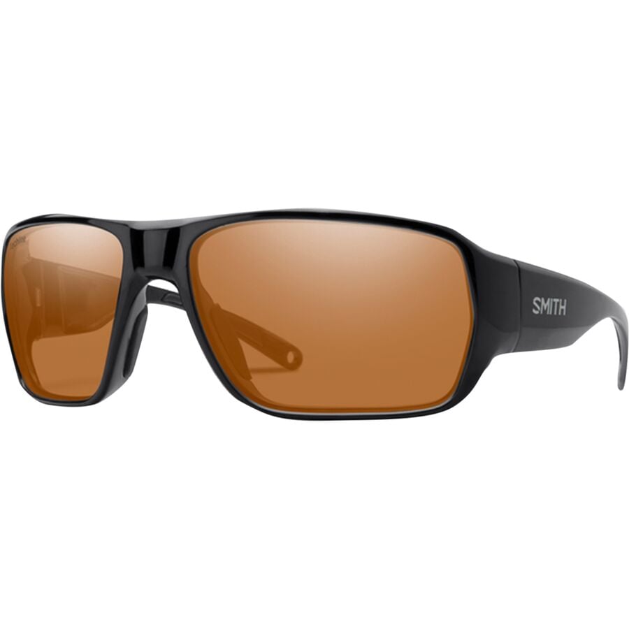 () X~X LXgAEFC |[N~bN OX TOX Smith Castaway Polarchromic Glass Sunglasses Black/Copper Mirror