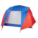(取寄) マーモット ライムストーン テント: 6-パーソン 3-シーズン Marmot Limestone Tent: 6-Person 3-Season Victory Red(4)
