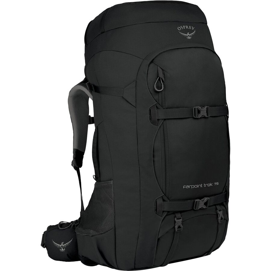 () IXv[pbN t@[|Cg gbN 75L gx pbN Osprey Packs Farpoint Trek 75L Travel Pack Black