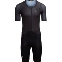 (取寄) ジョルダーナ メンズ シルバーライン メン ショートスリーブ ドッピオ スーツ - メンズ Giordana men Silverline Men Short-Sleeve Doppio Suit - Men's Black