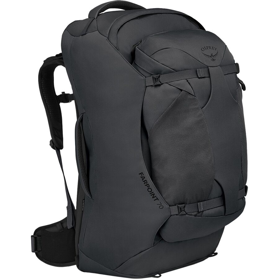 () IXv[pbN t@[|Cg 70L obNpbN Osprey Packs Farpoint 70L Backpack Tunnel Vision Grey