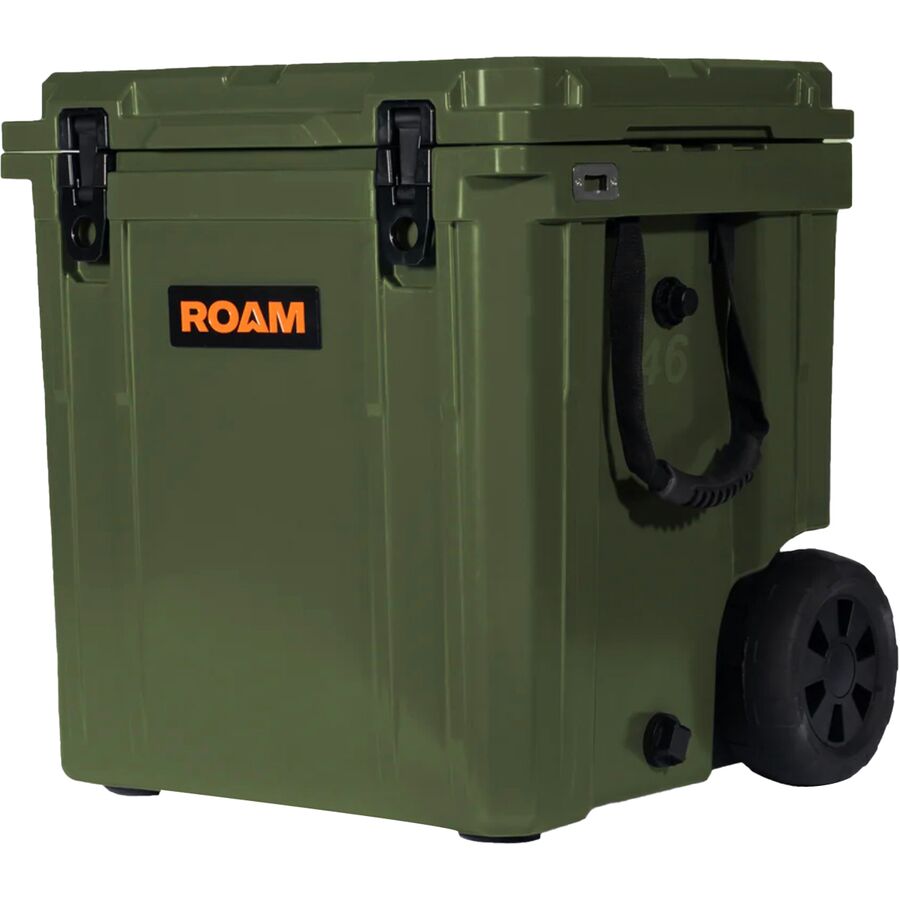 () [Ahx`[R[ 46qt [O Mbh N[[ ROAM Adventure Co 46qt Rolling Rugged Cooler OD Green