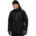 (取寄) ブラックダイヤモンド メンズ リーコン インサレーテッド シェル - メンズ Black Diamond men Recon Insulated Shell - Men's Black