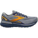 (取寄) ブルックス メンズ アドレナリン GTS 23 ランニング シューズ - メンズ Brooks men Adrenaline GTS 23 Running Shoe - Men 039 s Grey/Crown Blue/Orange