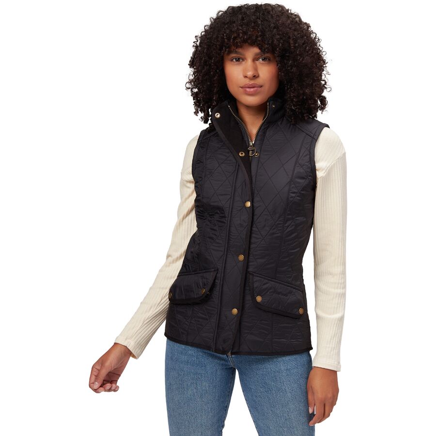 取寄 バブアー レディース キャバルリー ジレ ベスト - ウィメンズ Barbour women Cavalry Gilet Vest - Women s Black