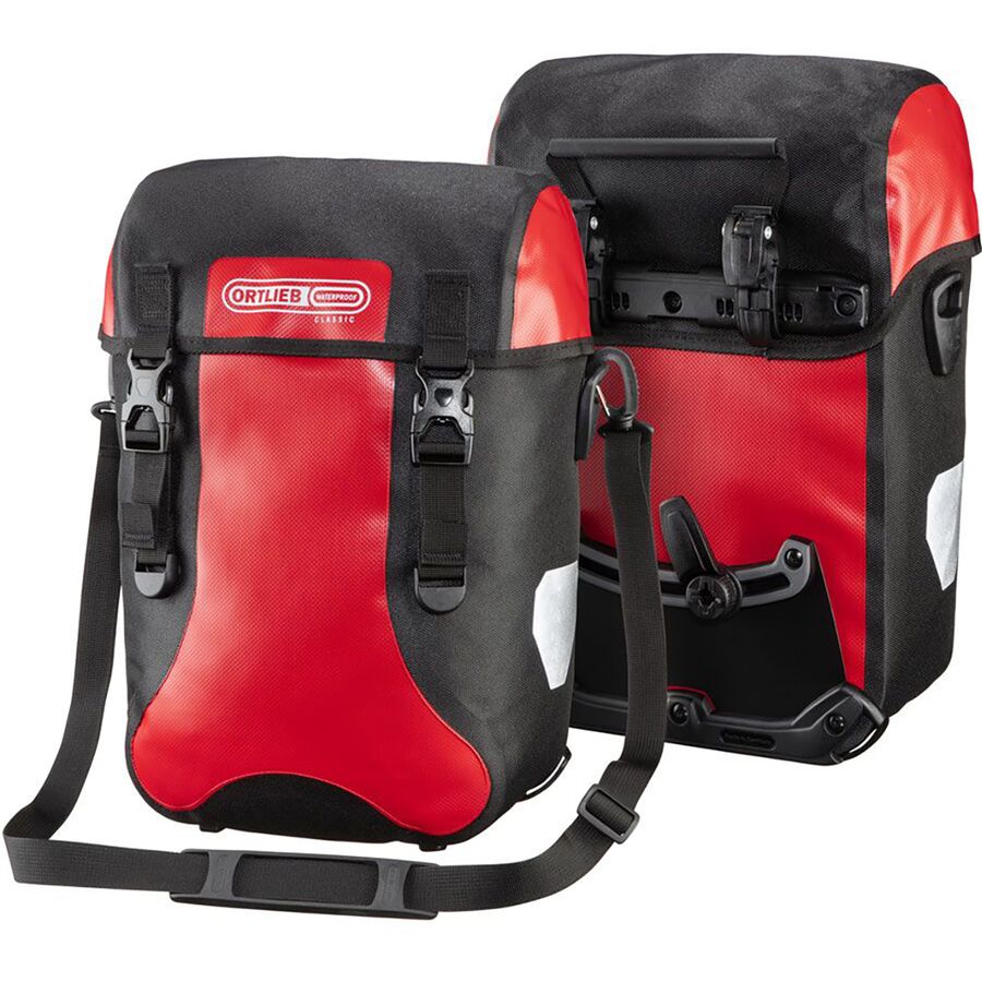 () Ig[u X|[c-pbJ[ NVbN pjG - yA Ortlieb Sport-Packer Classic Panniers - Pair Red/Black