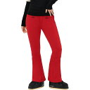 () p[tFNg[g fB[X I[ nC EFXg tA pc - EBY Perfect Moment women Aurora High Waist Flare Pant - Women's Red