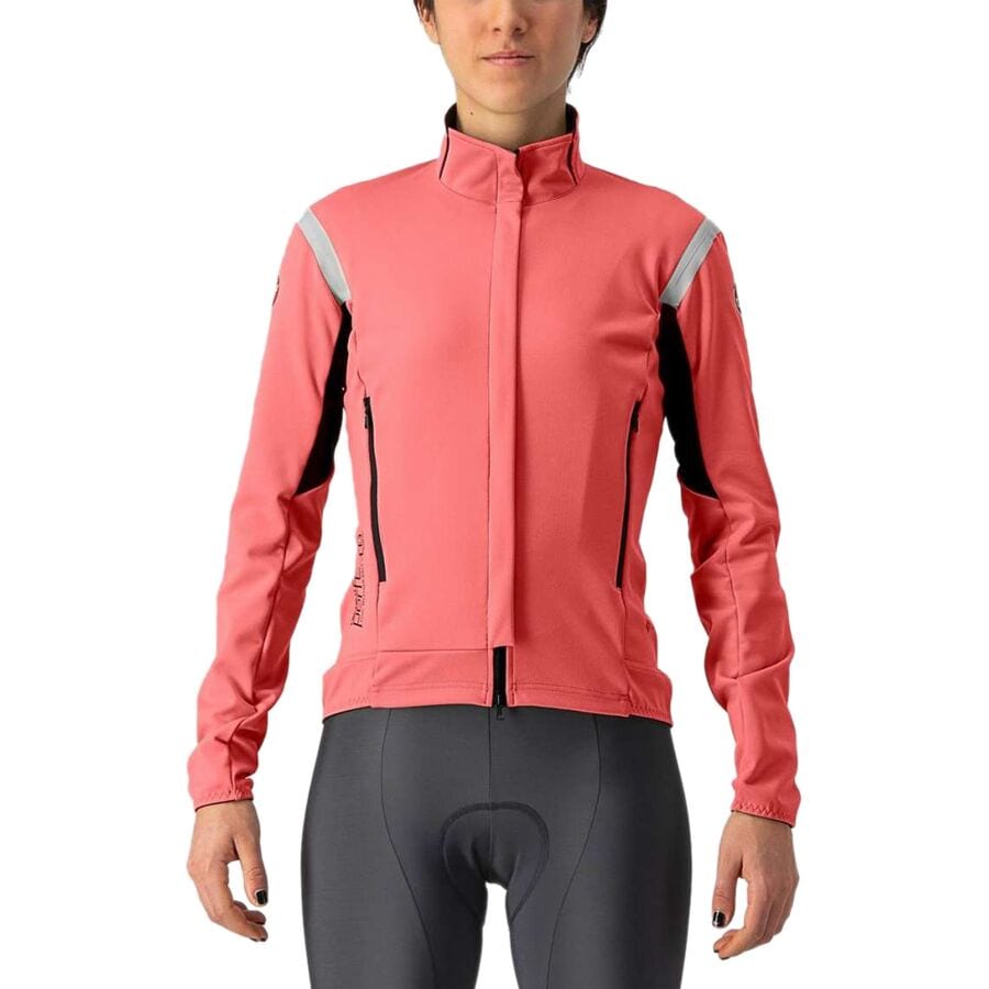 (取寄) カステリ レディース ペルフェット ロース 2 ジャケット - ウィメンズ Castelli women Perfetto RoS 2 Jacket - Women's Mineral Red/Silver Reflex