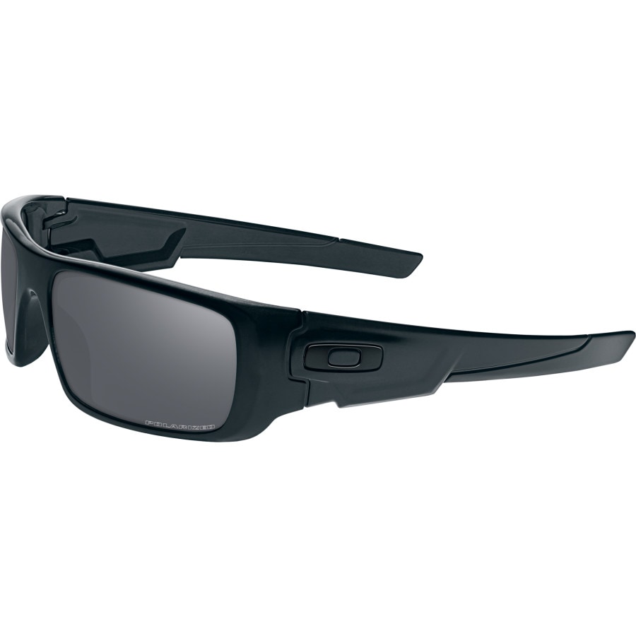 () I[N[ NNVtg |[CYh TOX Oakley Crankshaft Polarized Sunglasses Matte Black/Black Irid Polar