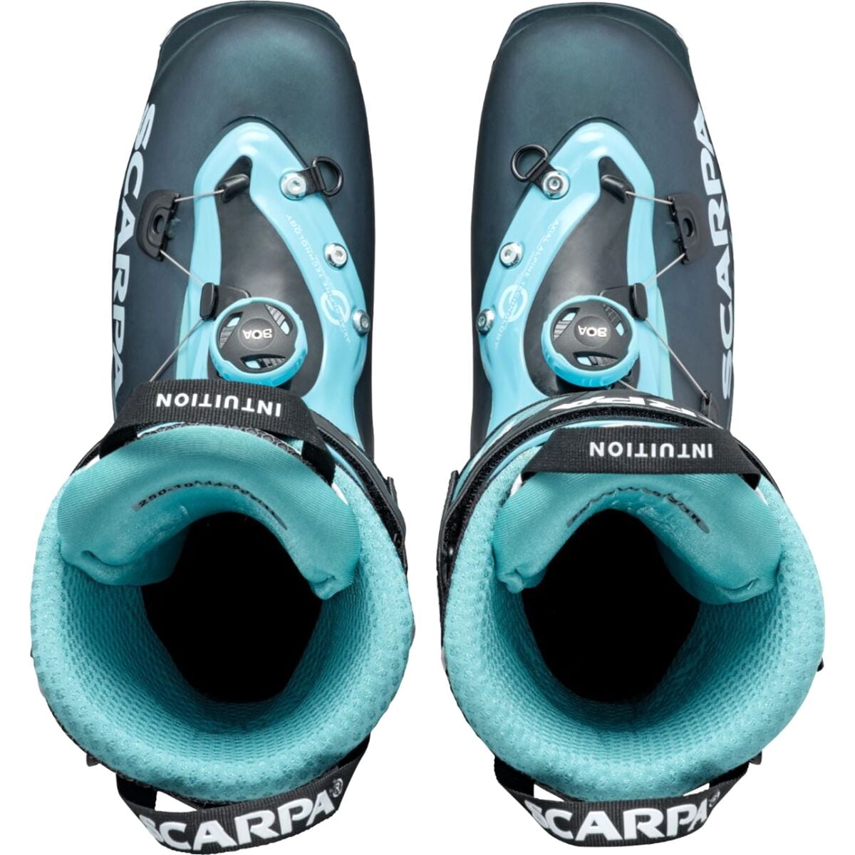 (取寄) スカルパ レディース F1 アルパイン ツーリング ブーツ - 2025 - ウィメンズ Scarpa women F1 Alpine Touring Boot - 2025 - Women's Anthracite/Aqua