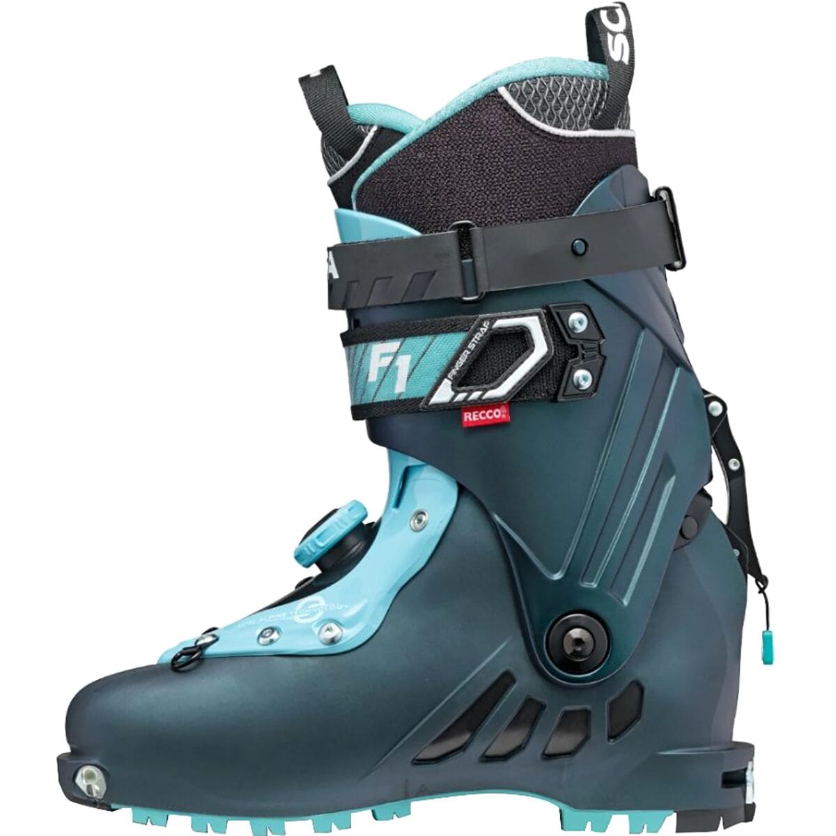 (取寄) スカルパ レディース F1 アルパイン ツーリング ブーツ - 2025 - ウィメンズ Scarpa women F1 Alpine Touring Boot - 2025 - Women's Anthracite/Aqua