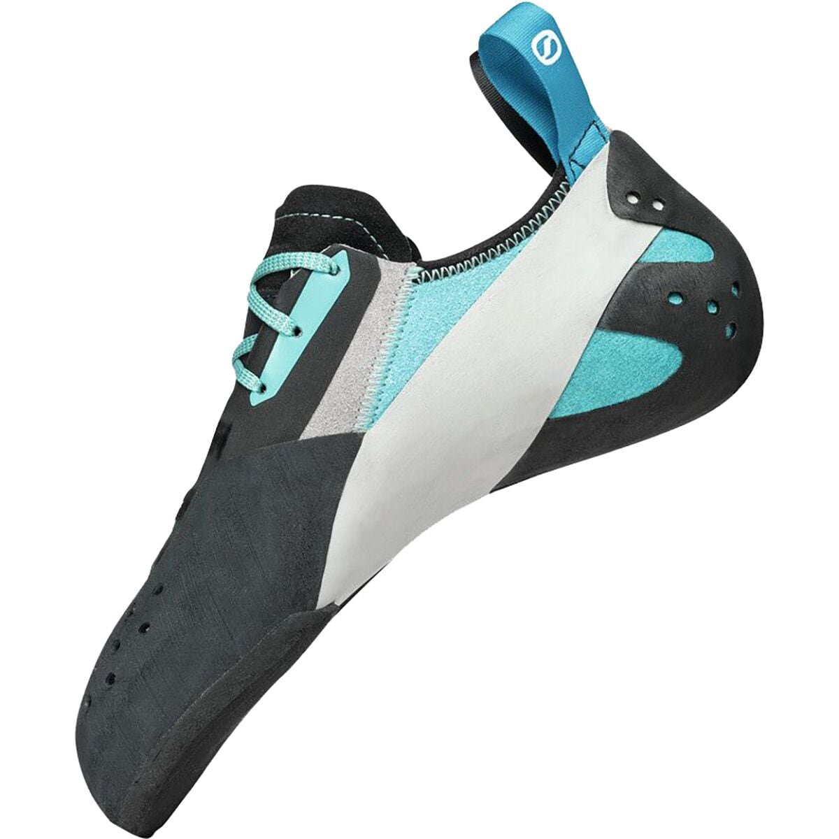 (取寄) スカルパ レディース ベローチェ エル クライミング シューズ - ウィメンズ Scarpa women Veloce L Climbing Shoe - Women's Light Grey/Maldive