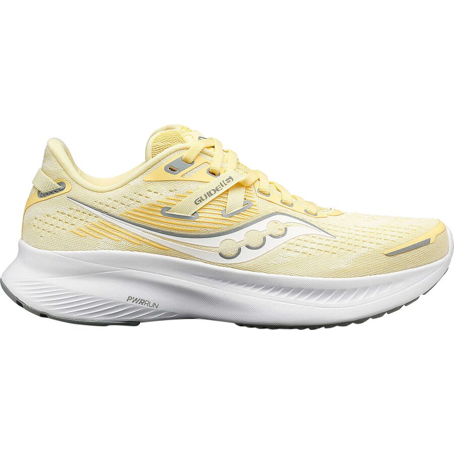 () TbJj[ fB[X KCh 16 jO V[Y Saucony women Guide 16 Running Shoe - Women's Glow/White