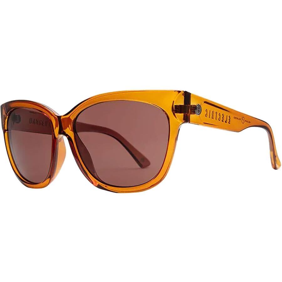 () GNgbN fB[X fW[ Lbg |[CYh TOX - EBY Electric women Danger Cat Polarized Sunglasses - Women's Sunset/Rose Polar